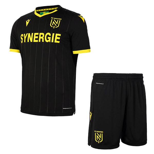 Camiseta Nantes Segunda equipo Niños 2020-21 Negro